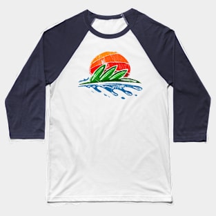 Sunrise Palm Baseball T-Shirt